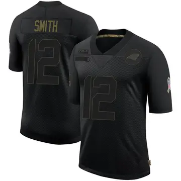 Black Men's Shi Smith Carolina Panthers Limited 2020 Salute To Service Jersey